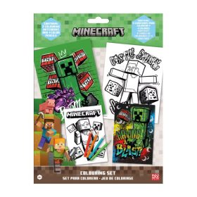 Minecraft Having a Blast színező szett matricával