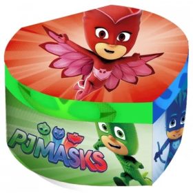 Ékszertartó doboz szív alakú PJ Masks, Pizsihősök