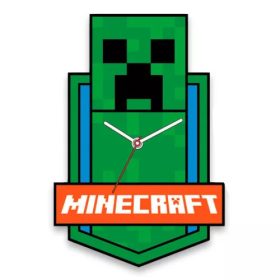 Minecraft Green XL falióra 50 cm