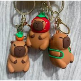 Capybara kulcstartó