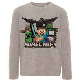 Minecraft gyerek hosszú ujjú póló, felső 10év