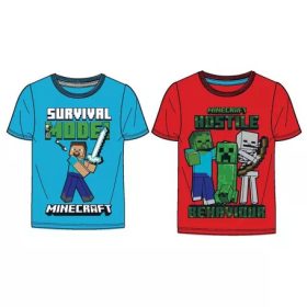 Minecraft gyerek rövid póló, felső 10-12 év