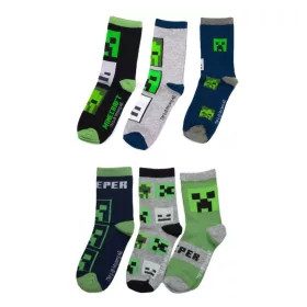 Minecraft Pixel War gyerek zokni 27-38