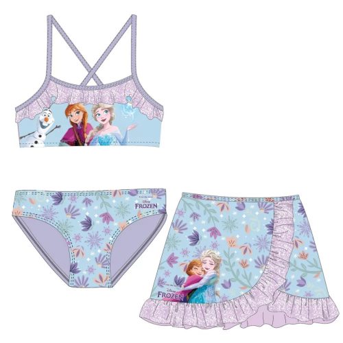 Disney Jégvarázs Frolic gyerek bikini és szoknya szett 3-8 év