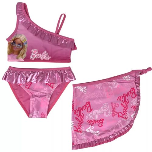 Barbie Style gyerek bikini és sarong szett 3-8 év