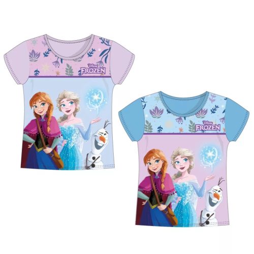 Disney Jégvarázs Sisters gyerek rövid póló, felső 3-8 év