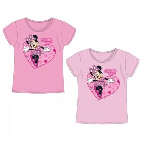 Disney Minnie Heart gyerek rövid póló, felső 3-8 év