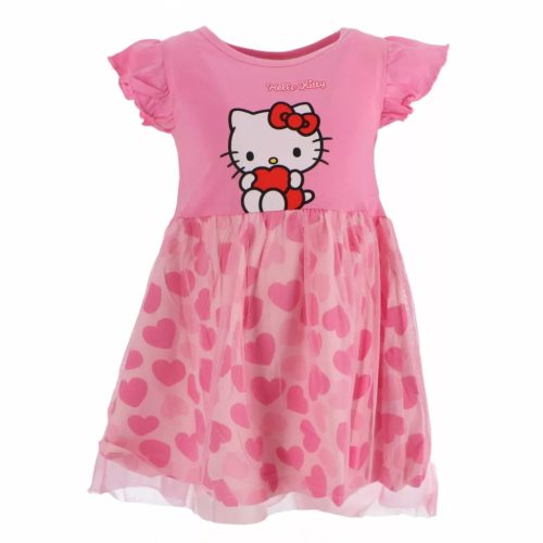 Hello Kitty Heart gyerek nyári ruha 2-6 év