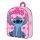 Disney Lilo és Stitch, A csillagkutya Pink Leaf hátizsák, táska 40 cm