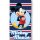 Disney Mickey Navy Stripe fürdőlepedő, strand törölköző 70x140cm (Fast Dry)