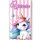 Unikornis Candy Pastel fürdőlepedő, strand törölköző 70x140cm (Fast Dry)