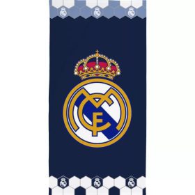   Real Madrid Hexa Design fürdőlepedő, strand törölköző 70x140cm (Fast Dry)