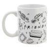 Jóbarátok NYC porcelán bögre 325 ml Díszdobozban