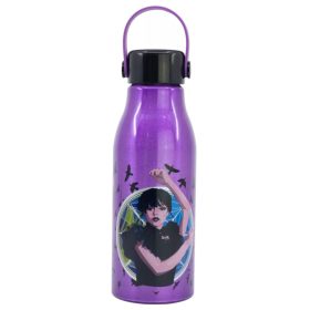   Wednesday Nevermore Flexi alumínium kulacs csavaros kupakkal, akasztóval 760 ml