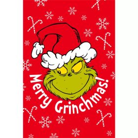 A Grincs Merry Grinchmas mikroflanel takaró 100x150cm