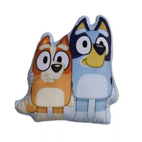 Bluey Pals Hug formapárna, díszpárna 34x28 cm