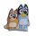 Bluey Pals Hug formapárna, díszpárna 34x28 cm