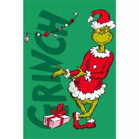 A Grincs Merry Presents mikroflanel takaró 100x150cm
