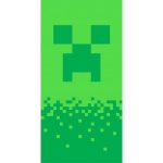   Minecraft fürdőlepedő, strand törölköző Digital Creeper 70*140cm