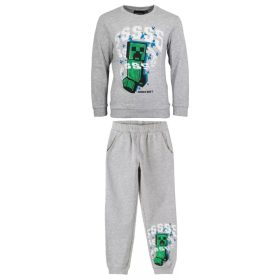   Minecraft Grey gyerek melegítő, jogging szett 6 - 12 év / 116 - 152 cm