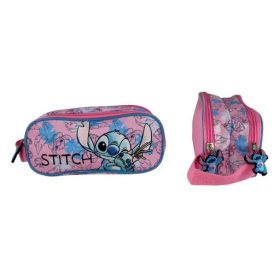   Disney Lilo és Stitch, A csillagkutya Doll 2 rekeszes tolltartó 23 cm