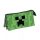 Minecraft Face 3 rekeszes tolltartó 22 cm