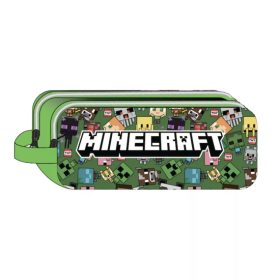Minecraft Characters 2 rekeszes tolltartó 23 cm