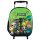 Minecraft Characters gurulós ovis 3D hátizsák, táska 32 cm