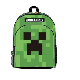 Minecraft Green Face iskolatáska, táska 40 cm