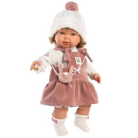 Llorens Carla 42 cm-es síró baba sapival, cumival