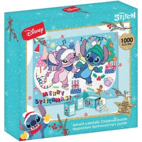 Stich Karácsonyi Adventi Naptár 1000db-os Puzzle
