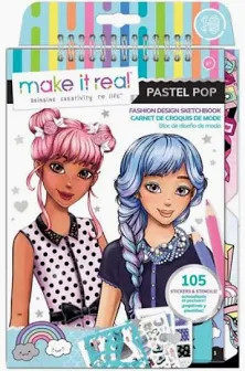 Make it real divattervező füzet
