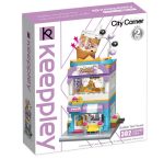   QMAN® C0108 Keeppley | lego-kompatibilis építőjáték | 302 db építőkocka | Bubble teaház