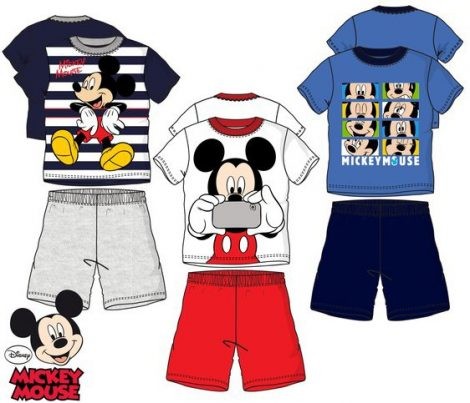Gyerek pizsama Disney Mickey 3-8 év