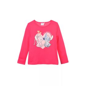  Disney Lilo és Stitch, A csillagkutya Love gyerek hosszú póló, felső 3 - 8 év / 98 - 128 cm