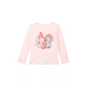   Disney Lilo és Stitch, A csillagkutya Love Light gyerek hosszú póló, felső 3 - 8 év / 98 - 128 cm