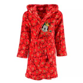   Disney Minnie Karácsonyi Red String Light gyerek köntös 3 - 8 év / 98 - 128 cm