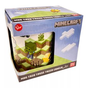   Minecraft TNT Boom porcelán bögre 325 ml (11 oz) Díszdobozban
