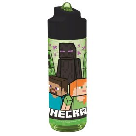   Minecraft Creeper Hydro tritan műanyag szívószálas kulacs 540 ml