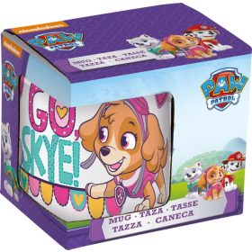   Mancs Őrjárat Go Skye porcelán bögre 235 ml (8 oz) Díszdobozban