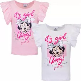 Disney Minnie gyerek rövid póló, felső 3-8 év
