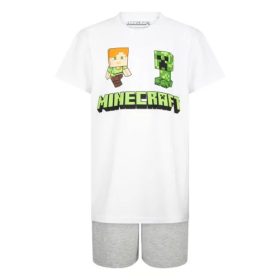 Minecraft gyerek rövid pizsama 6-12 év