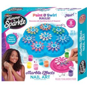   Cra-Z-Art Shimmer and Sparkle Márványos körmök Manikűr készlet