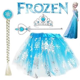 Jégvarázs Elsa jelmez kiegészítőkkel