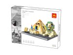   WANGE® 4210 | lego-kompatibilis építőjáték | 622 db építőkocka | Gízai Nagy Piramisok – Egyiptom