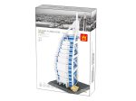   WANGE® 5220 | lego-kompatibilis építőjáték | 1366 db építőkocka | Burj Al Arab Hotel – Dubai
