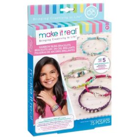   Make It Real Bájos karkötők, Zsinórfonás szikrázó gyöngyökkel