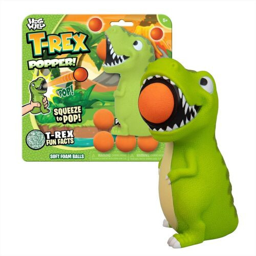 Hog Wild Popper - T-Rex kilövő labdákkal