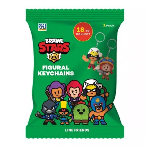 Brawl Stars meglepetés figura kulcstartó