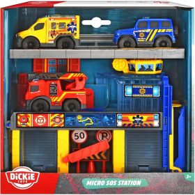 Dickie Toys Micro SOS Station Szett
